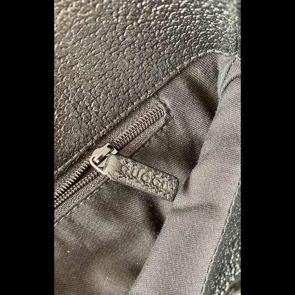 Gucci Black Monogram Mini Tote - Picture 8 of 15